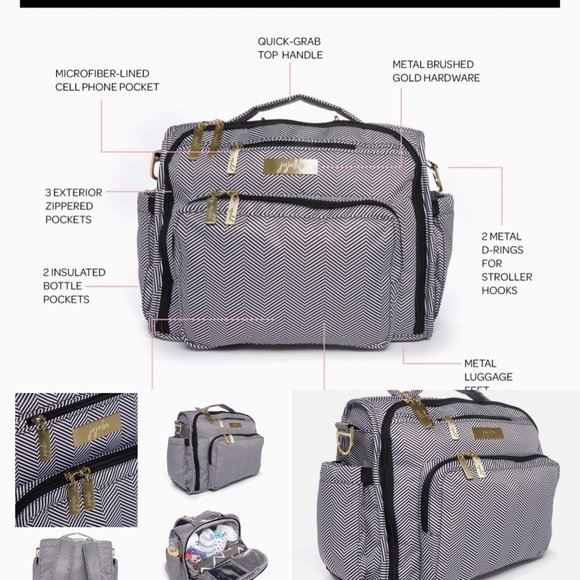 Jujube Queen if the Nile backpack diaper bag - Picture 4 of 11